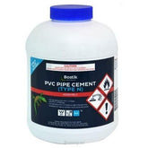 Bostik - Bostik PVC Pipe Cement Type N Blue 1L (Pack of 6) | 30840465